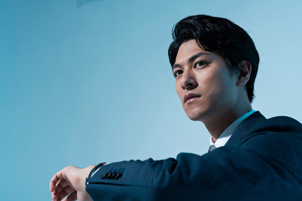 清潔感アップした男性