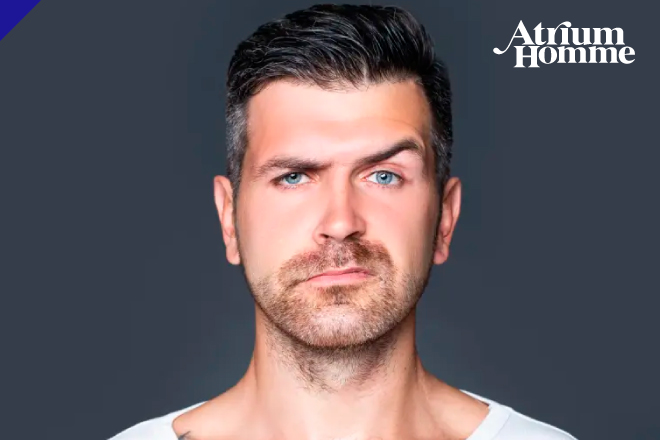 眉毛が左右非対称に見える原因とは？メンズが知るべき整え方のポイント｜ATRIUM HOMME 恵比寿