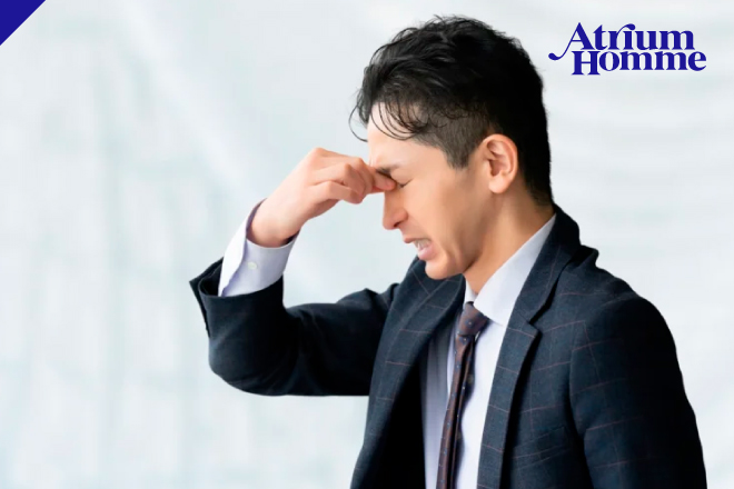 目の奥が重い人必見！眼精疲労を癒すドライヘッドスパの効果｜ATRIUM HOMME 恵比寿