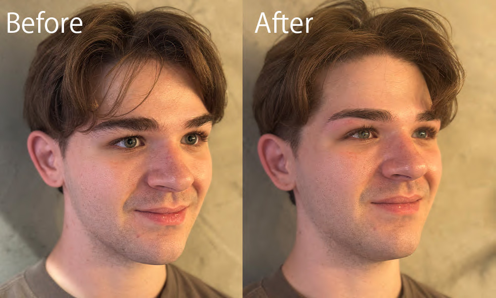 12月限定！黄金比デザイン！眉アイブロウワックス脱毛 ¥6,300→¥4,500で清潔感アップ！｜ATRIUM HOMME恵比寿