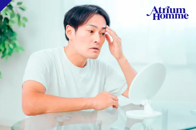 メンズ眉毛の黄金比って本当にある?|ATRIUM HOMME恵比寿