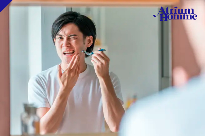 恵比寿でメンズ脱毛|ヒゲ剃り時間は一生でどれくらい?|ATRIUM HOMME 恵比寿