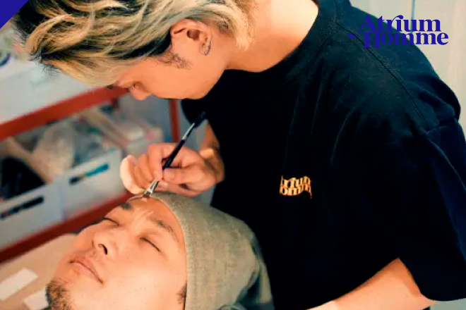 メンズ脱毛アイブロウサロン 私服で施術する理由 緊張しない空間づくりと通いやすさの秘密|ATRIUM HOMME恵比寿