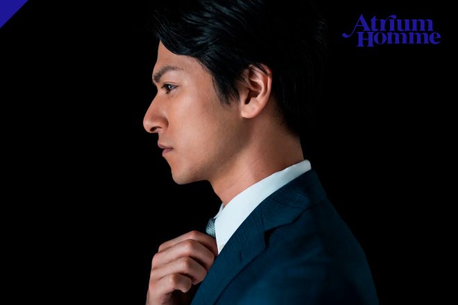 眉毛を整えると横顔の印象まで変わる理由|ATRIUM HOMME 恵比寿